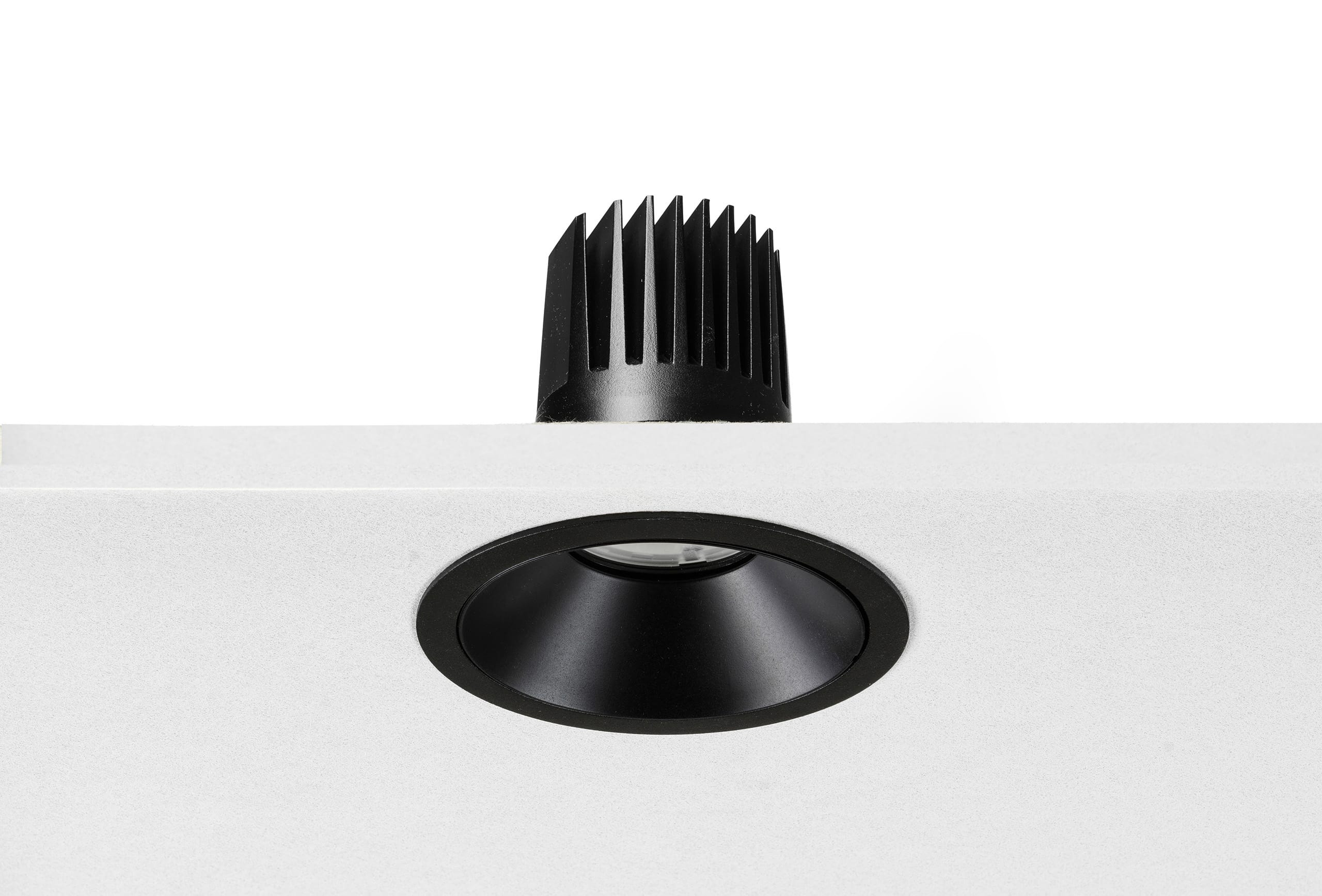 Alto 12W 15° 927 DALI Svart Ø100